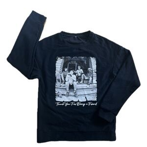 Women’s Golden Girls Graphic Sweatshirt Size medium Black Grandmacore-Americana